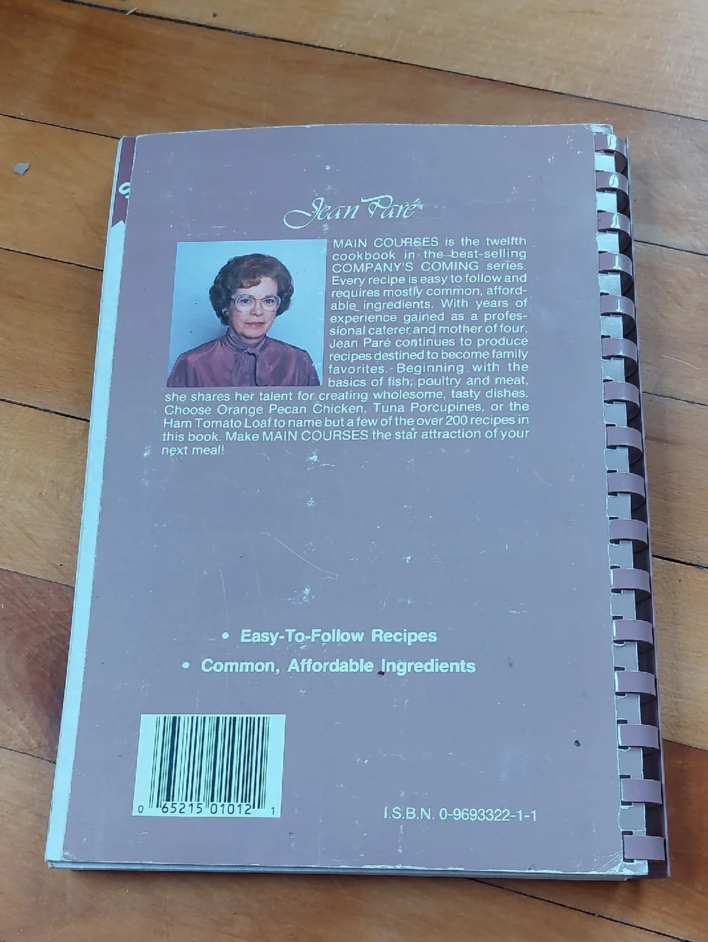 💜5/$25 Jean Pare Main Courses Cookbook - Picture 4 of 4